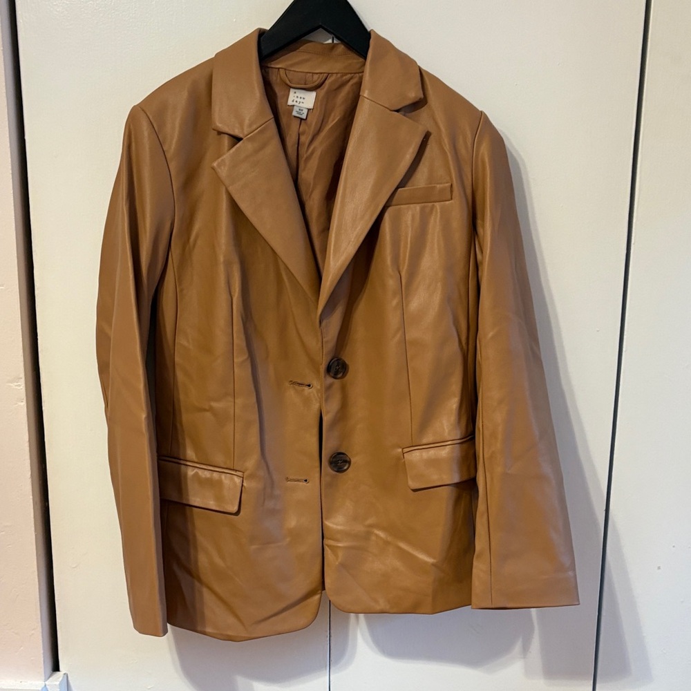 a new day Women's Camel Blazer